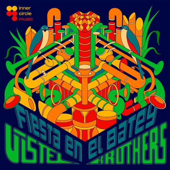 Portada álbum Fiesta en el batey